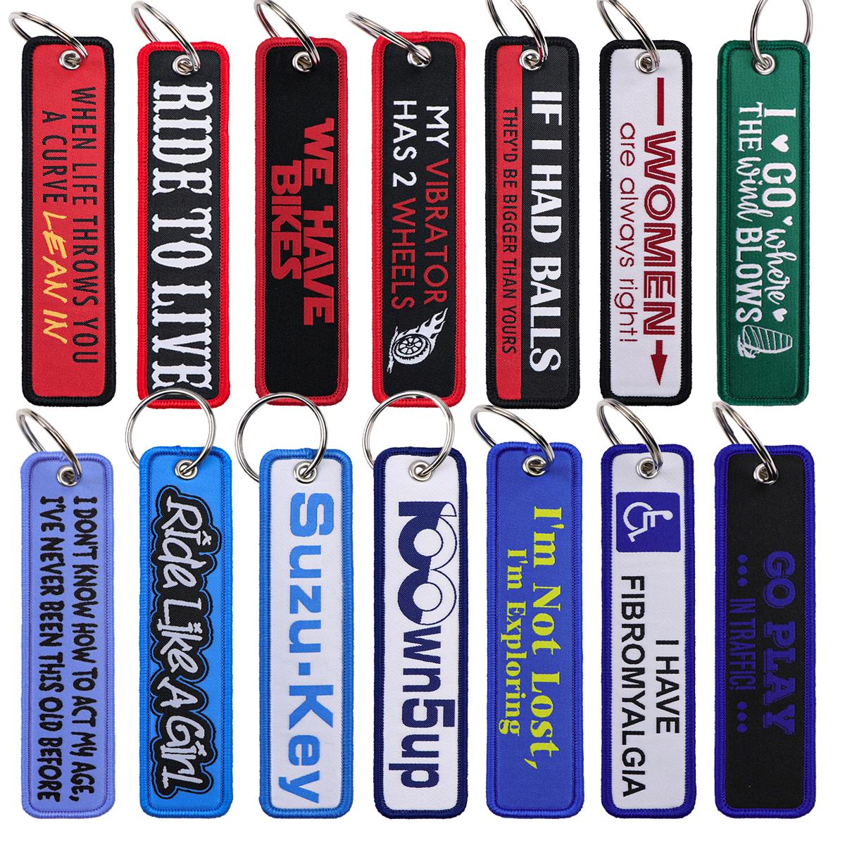 Car Accessories Quotation - 1 adet Biker ifade işlemeli tuşlar