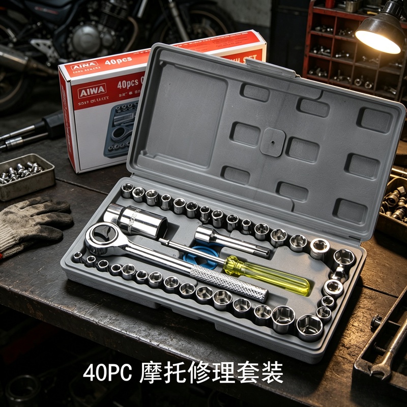 Car Accessories Workshop - Otomatik Sökme Soket Anahtar Seti Otomotiv