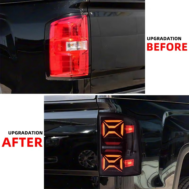 Car Accessories Wholesale - GMC Sierra 1500 2014-2018 için Arka