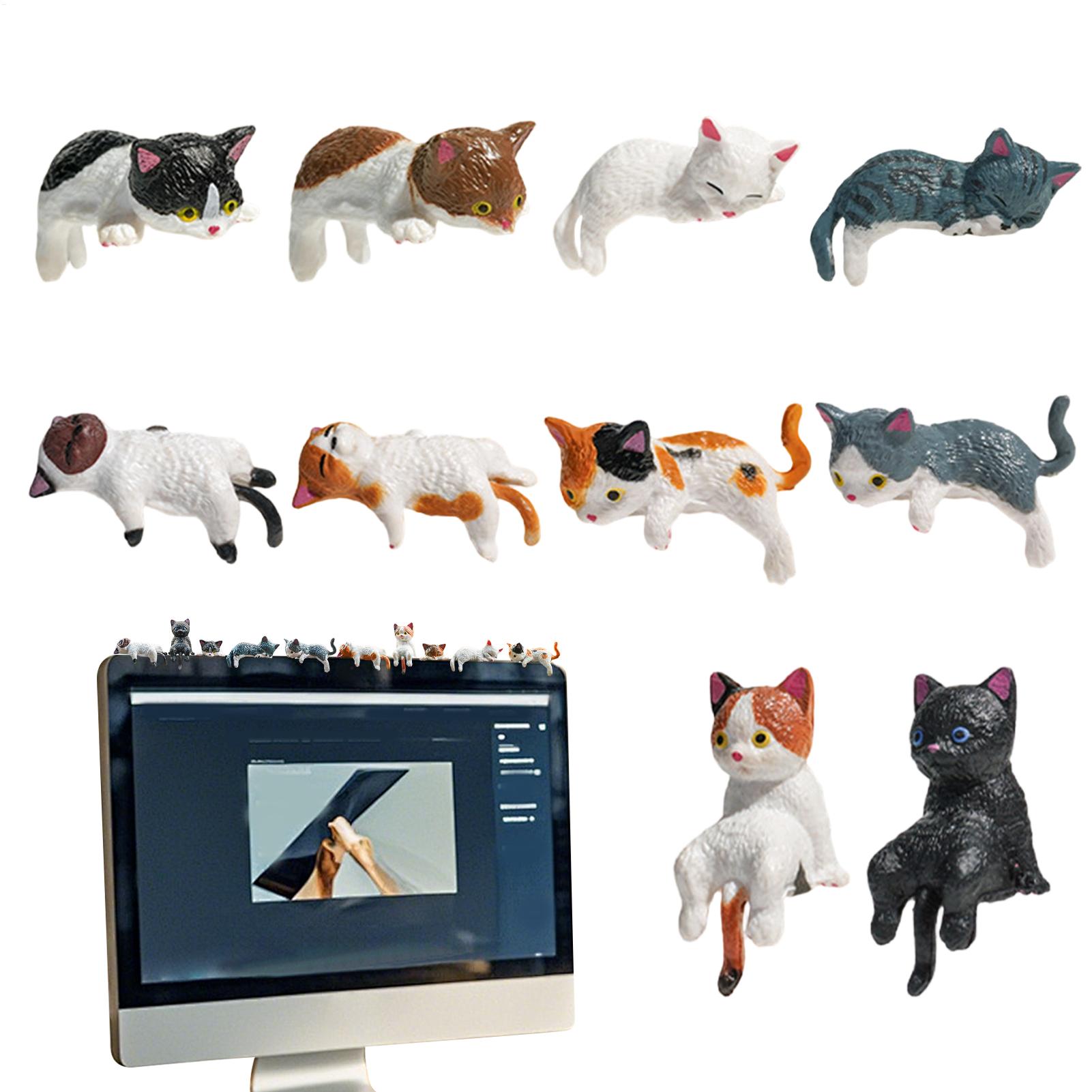 10 adet Sevimli Mini Kedi Süs  - Car Accessories In India incelemesi ve fiyatı