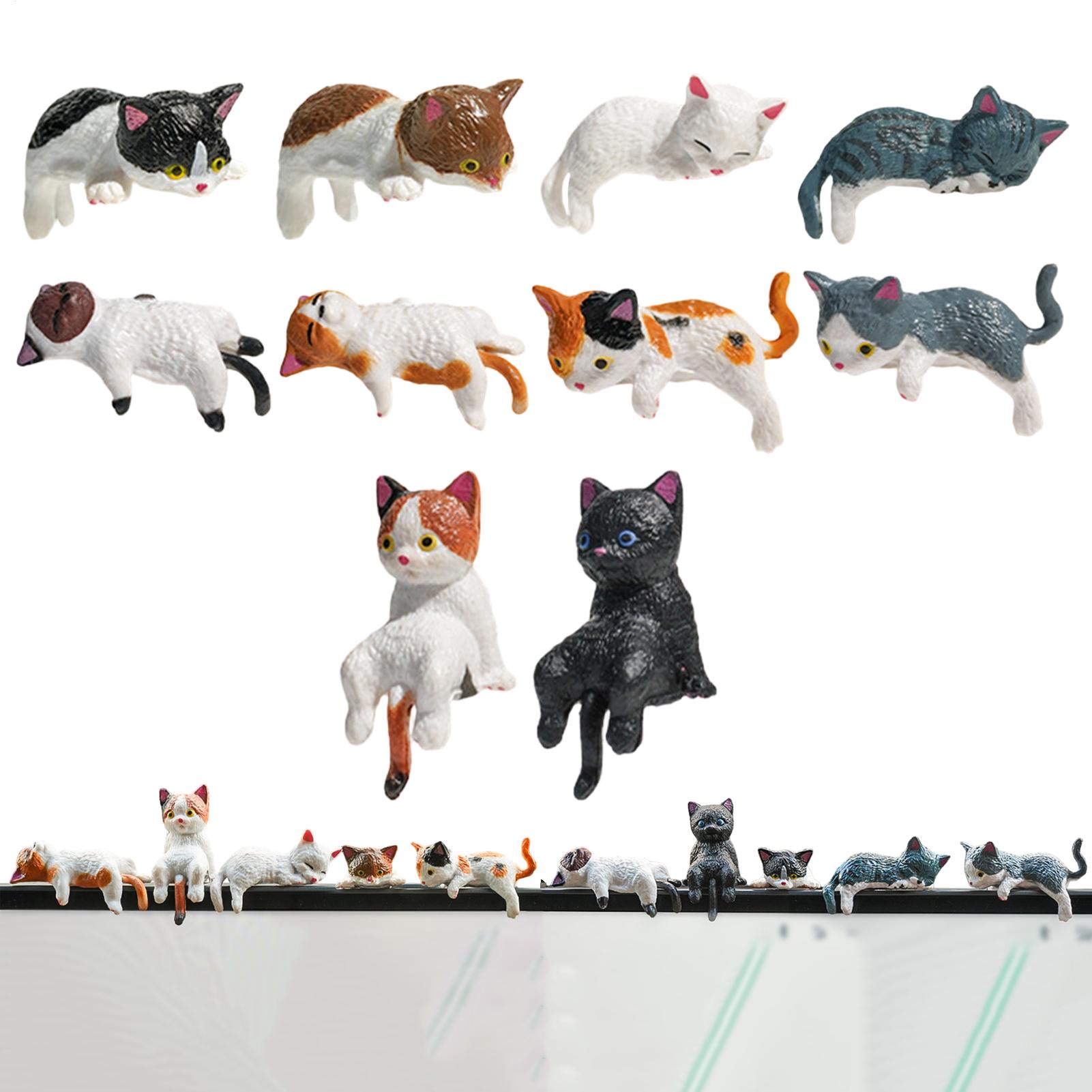 10 adet Sevimli Mini Kedi Süs  - Car Accessories In India incelemesi ve fiyatı