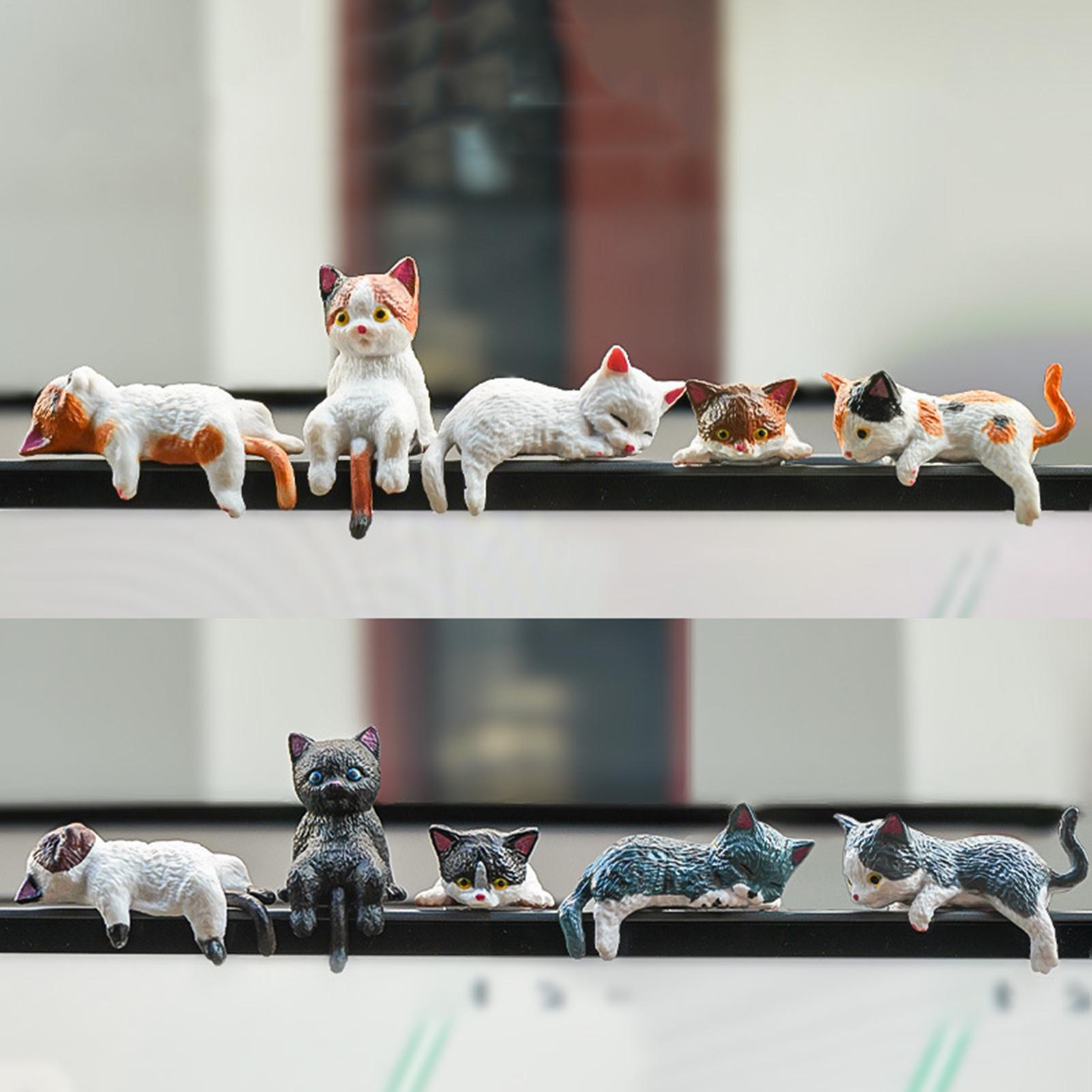 10 adet Sevimli Mini Kedi Süs  - Car Accessories In India incelemesi ve fiyatı