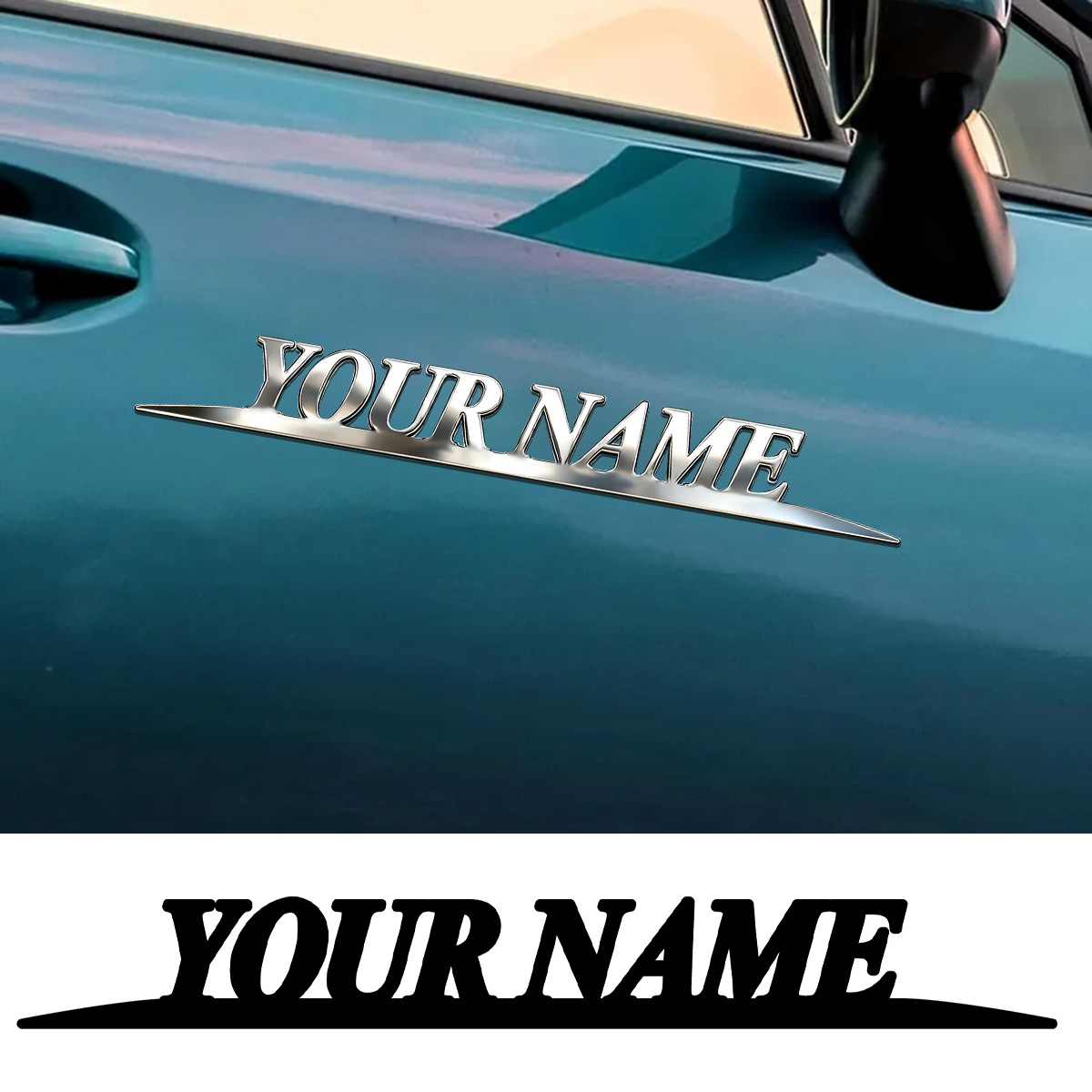 Metal Trendy İsiminizin Yazılı - Car Accessories Gifts incelemesi ve fiyatı